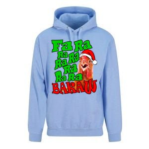 Christmas Chicken Caroling Fa Ra Ra Ugly Christmas Sweater Gift Unisex Surf Hoodie