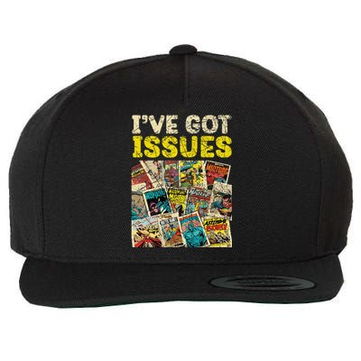 Comic Collector Comic Reader Reading Comic Books Wool Snapback Cap