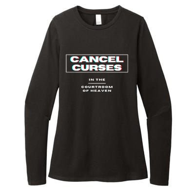 CANCEL CURSES Womens CVC Long Sleeve Shirt