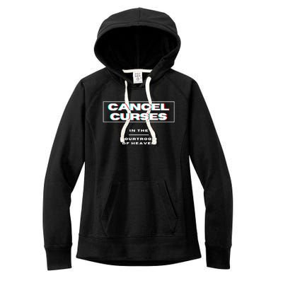 CANCEL CURSES Women's Fleece Hoodie