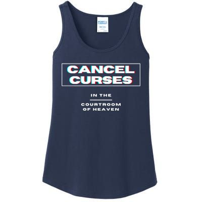 CANCEL CURSES Ladies Essential Tank