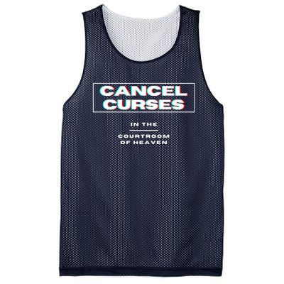 CANCEL CURSES Mesh Reversible Basketball Jersey Tank