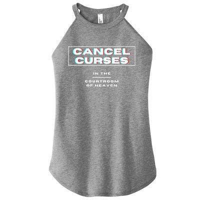 CANCEL CURSES Women’s Perfect Tri Rocker Tank