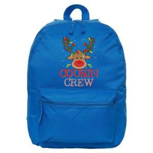 Christmas Cousin Crew Funny Reindeer Xmas Holidays Cool Gift 16 in Basic Backpack