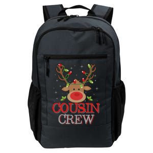 Christmas Cousin Crew Funny Reindeer Xmas Holidays Cool Gift Daily Commute Backpack