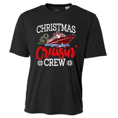 Christmas Cruisin Crew Cruise Matching Family Pajamas Cooling Performance Crew T-Shirt