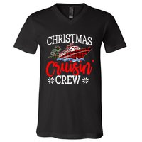 Christmas Cruisin Crew Cruise Matching Family Pajamas V-Neck T-Shirt