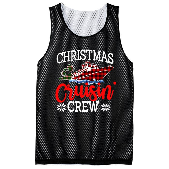 Christmas Cruisin Crew Cruise Matching Family Pajamas Mesh Reversible Basketball Jersey Tank