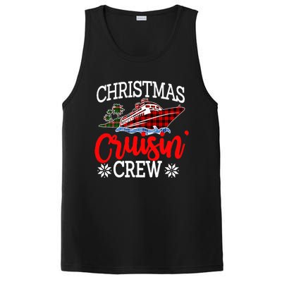 Christmas Cruisin Crew Cruise Matching Family Pajamas PosiCharge Competitor Tank