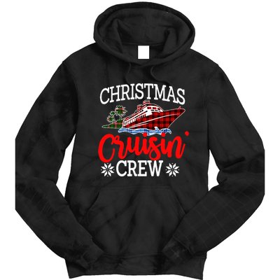 Christmas Cruisin Crew Cruise Matching Family Pajamas Tie Dye Hoodie