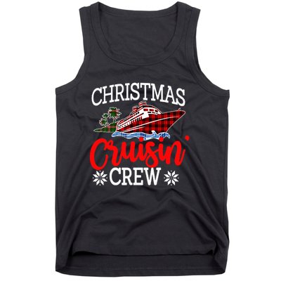 Christmas Cruisin Crew Cruise Matching Family Pajamas Tank Top