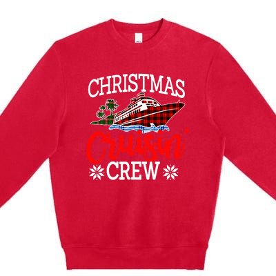 Christmas Cruisin Crew Cruise Matching Family Pajamas Premium Crewneck Sweatshirt