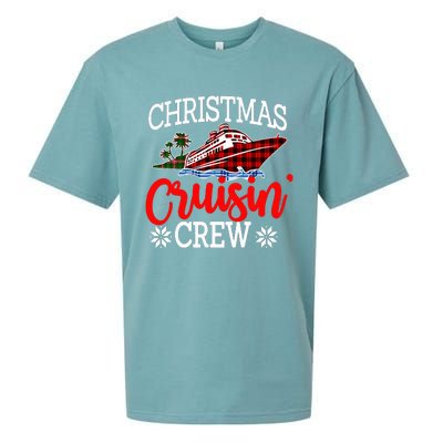 Christmas Cruisin Crew Cruise Matching Family Pajamas Sueded Cloud Jersey T-Shirt