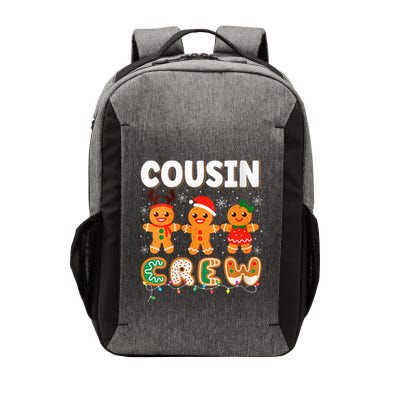Cousin Crew Christmas Pajama Shirt Gingerbread Man Xmas Vector Backpack
