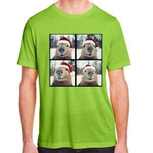 Capybara Christmas Adult ChromaSoft Performance T-Shirt