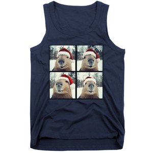 Capybara Christmas Tank Top