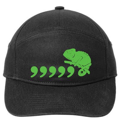 Comma Chameleon 7-Panel Snapback Hat