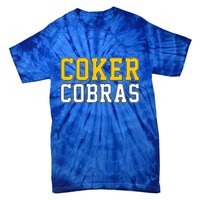 Coker College Cobras Vintage Sports Tie-Dye T-Shirt