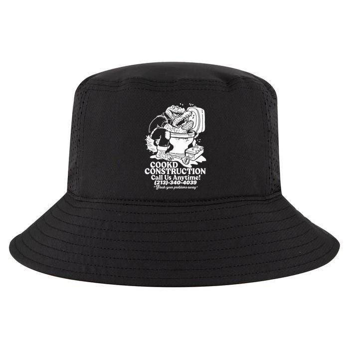 Cookd Construction Call Us Anytime 213 340 4039 Flush Your Problems Away Cool Comfort Performance Bucket Hat