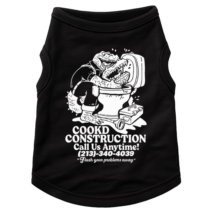 Cookd Construction Call Us Anytime 213 340 4039 Flush Your Problems Away Doggie Tank