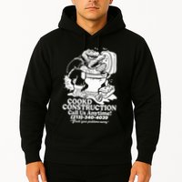 Cookd Construction Call Us Anytime 213 340 4039 Flush Your Problems Away Hoodie