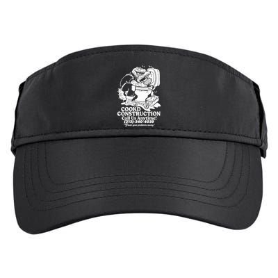 Cookd Construction Call Us Anytime 213 340 4039 Flush Your Problems Away Adult Drive Performance Visor