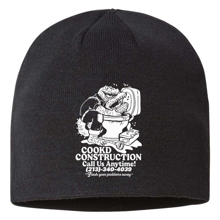 Cookd Construction Call Us Anytime 213 340 4039 Flush Your Problems Away Sustainable Beanie