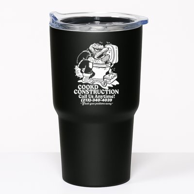 Cookd Construction Call Us Anytime 213 340 4039 Flush Your Problems Away Tumbler