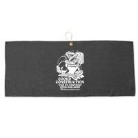 Cookd Construction Call Us Anytime 213 340 4039 Flush Your Problems Away Large Microfiber Waffle Golf Towel