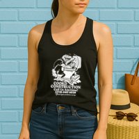 Cookd Construction Call Us Anytime 213 340 4039 Flush Your Problems Away Womens Tank Top