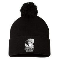 Cookd Construction Call Us Anytime 213 340 4039 Flush Your Problems Away Pom Pom 12in Knit Beanie