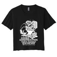 Cookd Construction Call Us Anytime 213 340 4039 Flush Your Problems Away Crop Top