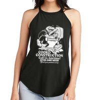 Cookd Construction Call Us Anytime 213 340 4039 Flush Your Problems Away Women's Perfect Tri Rocker Tank