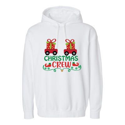 Christmas Crew Garment-Dyed Fleece Hoodie