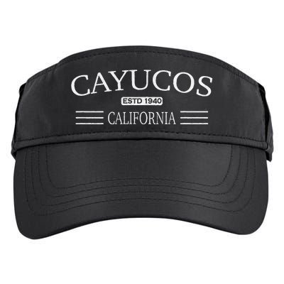 Cayucos California Adult Drive Performance Visor