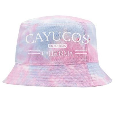 Cayucos California Tie-Dyed Bucket Hat