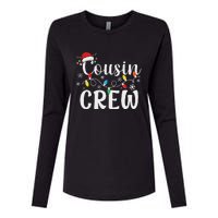 Cousin Crew Christmas Cousins Christmas Matching Family Womens Cotton Relaxed Long Sleeve T-Shirt