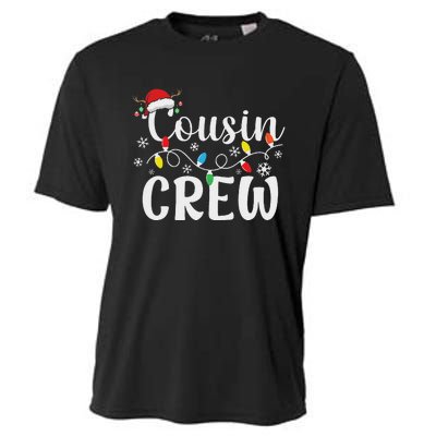 Cousin Crew Christmas Cousins Christmas Matching Family Cooling Performance Crew T-Shirt