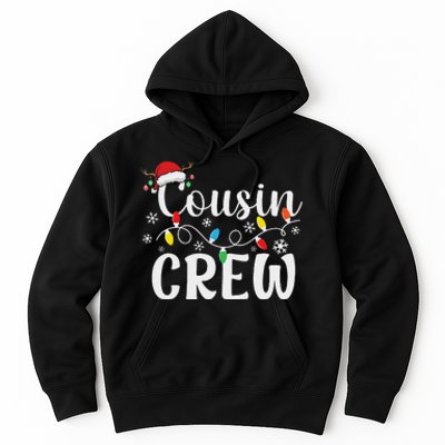 Cousin Crew Christmas Cousins Christmas Matching Family Hoodie