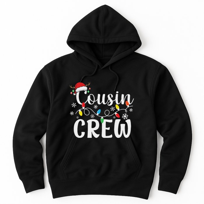 Cousin Crew Christmas Cousins Christmas Matching Family Hoodie