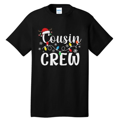 Cousin Crew Christmas Cousins Christmas Matching Family Tall T-Shirt