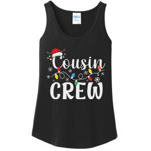 Cousin Crew Christmas Cousins Christmas Matching Family Ladies Essential Tank