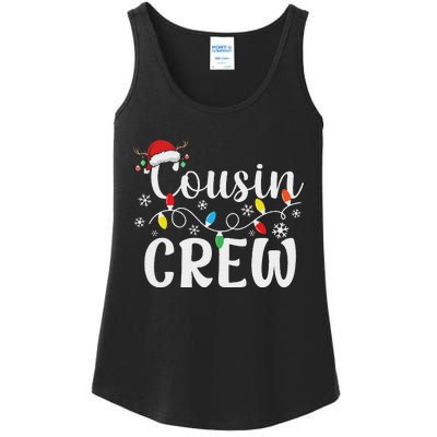 Cousin Crew Christmas Cousins Christmas Matching Family Ladies Essential Tank