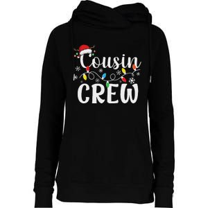 Cousin Crew Christmas Cousins Christmas Matching Family Womens Funnel Neck Pullover Hood