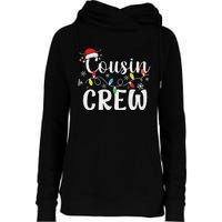 Cousin Crew Christmas Cousins Christmas Matching Family Womens Funnel Neck Pullover Hood