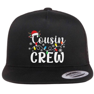 Cousin Crew Christmas Cousins Christmas Matching Family Flat Bill Trucker Hat