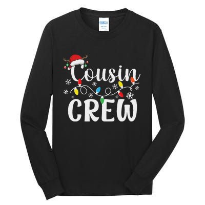 Cousin Crew Christmas Cousins Christmas Matching Family Tall Long Sleeve T-Shirt