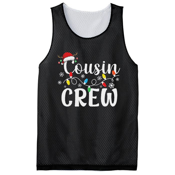 Cousin Crew Christmas Cousins Christmas Matching Family Mesh Reversible Basketball Jersey Tank