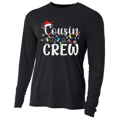 Cousin Crew Christmas Cousins Christmas Matching Family Cooling Performance Long Sleeve Crew