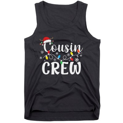 Cousin Crew Christmas Cousins Christmas Matching Family Tank Top